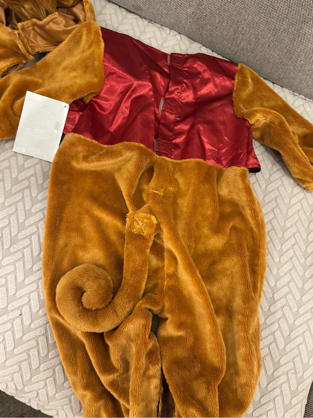 Disney baby Abu monkey from Aladdin costume size 12-18 months NWT